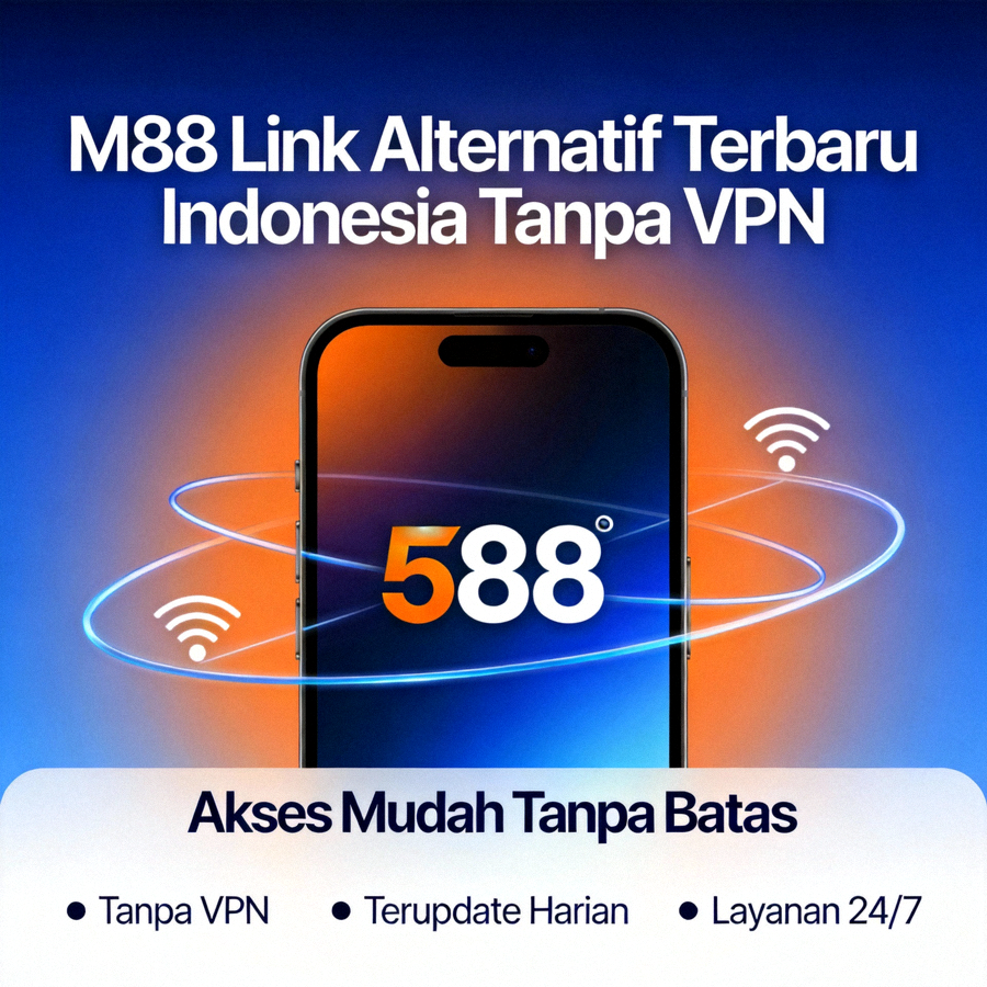 Lobi live casino M88 dengan meja permainan langsung dan dealer profesional